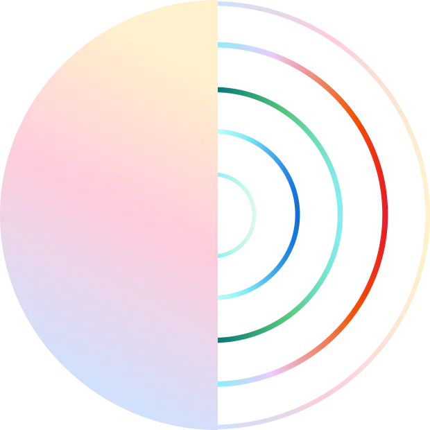 An abstract circle
