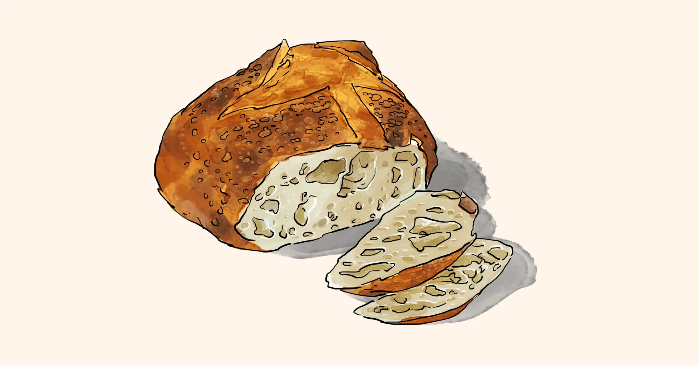 Illustration of JJ's Overnight Bread