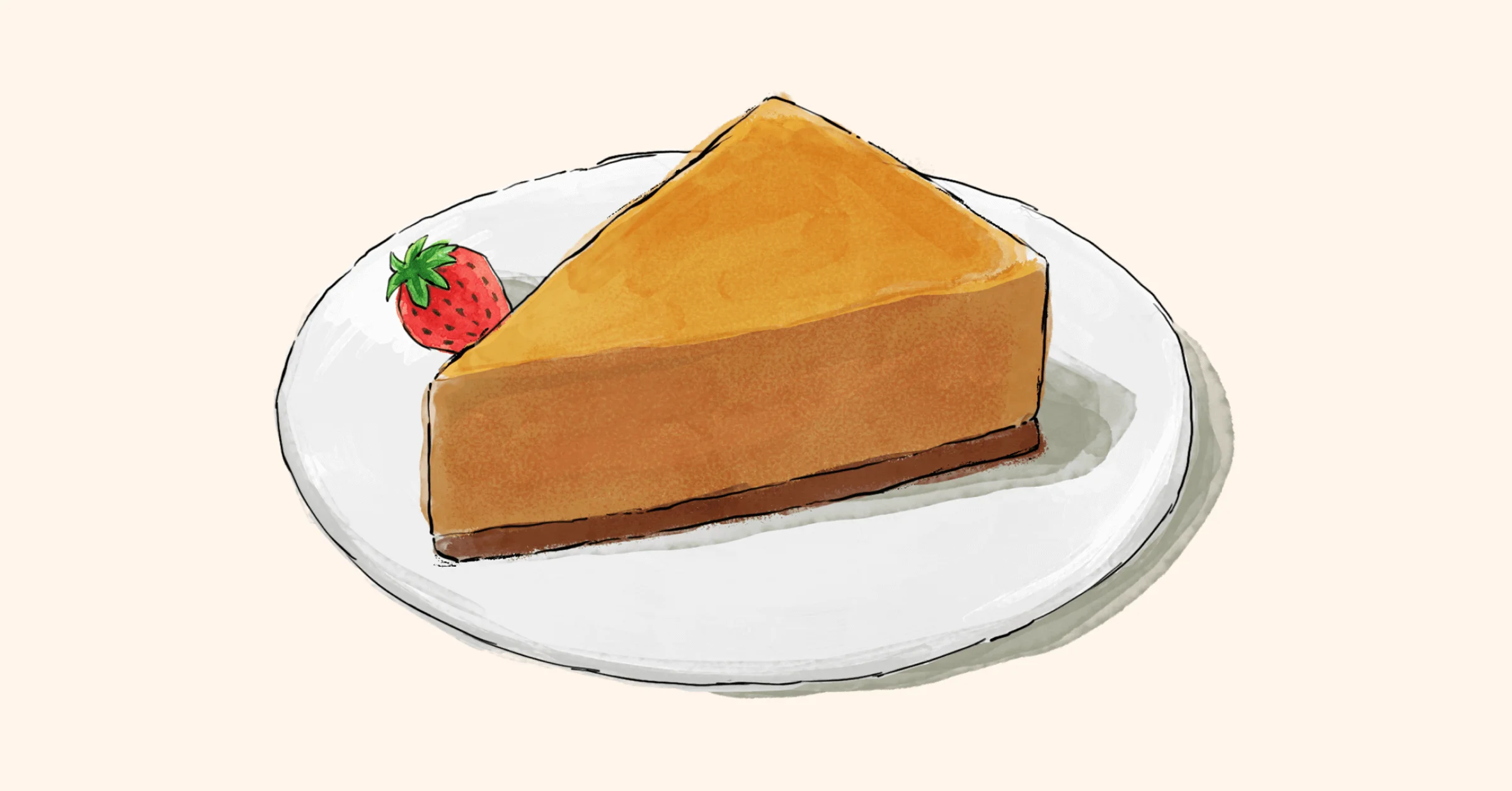 Illustration of Divine Pumpkin Cheesecake
