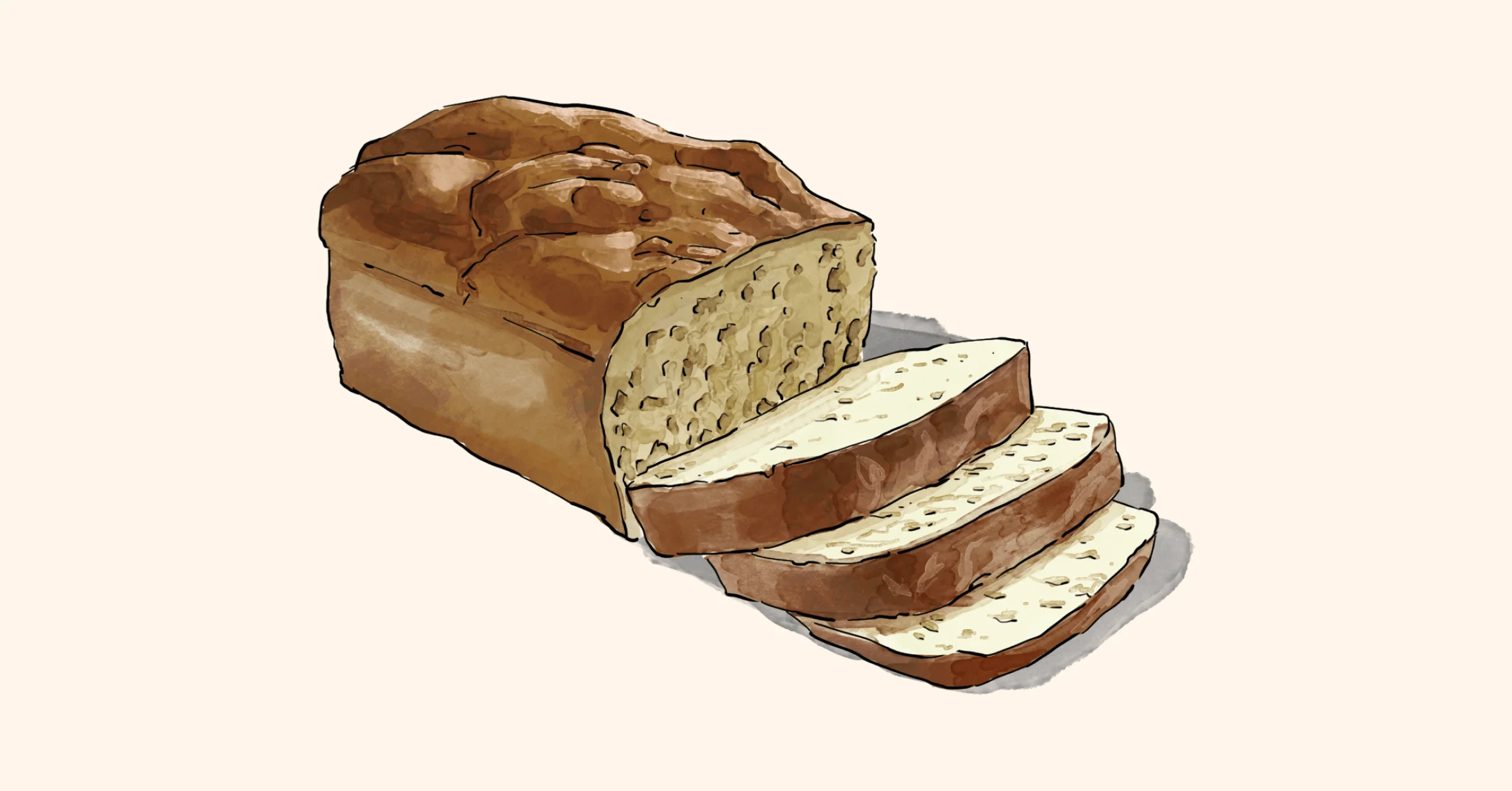 Illustration of Uncle Lynn’s English Muffin Bread