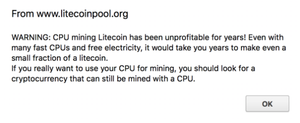 CPU Mining is for Doge