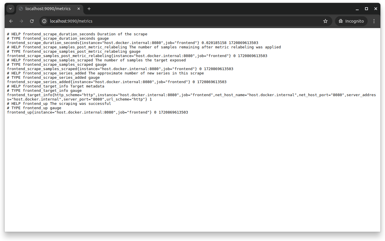 OpenTelemetry Collector metrics