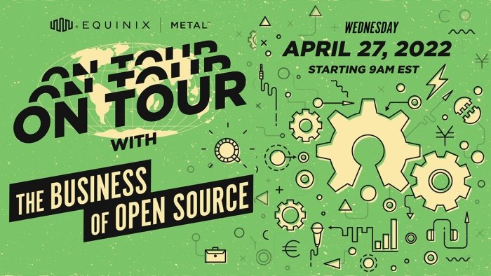 Logo for On Tour with the Business of Open Source