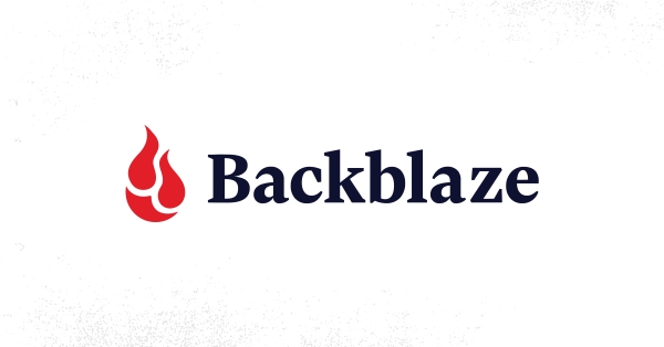 Logo for Backblaze