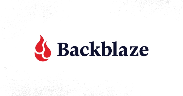Logo for Backblaze