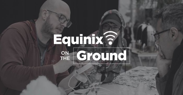 Logo for Equinix on the Ground