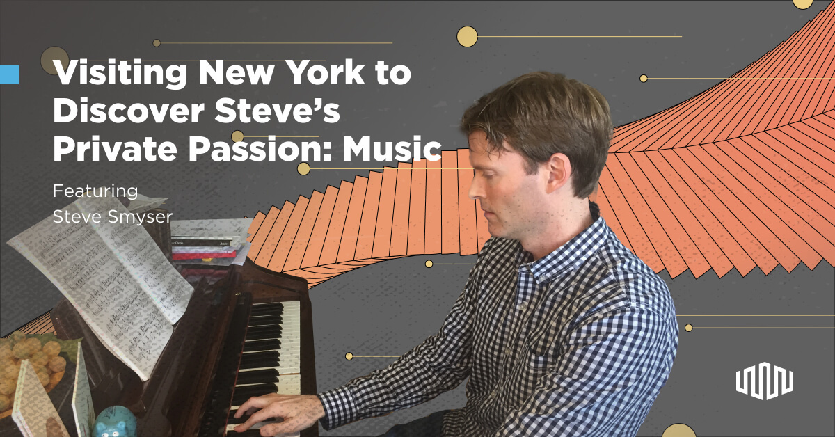 Visiting New York to Discover Steve's Private Passion: Music