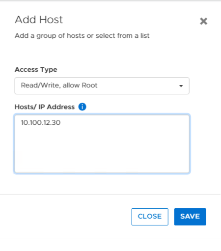 Dell PowerStore Add Host