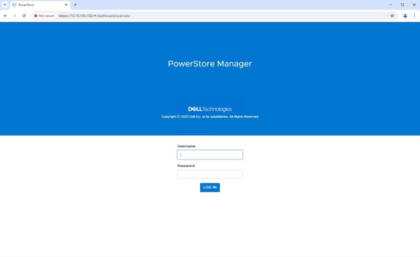 PowerStore Manager