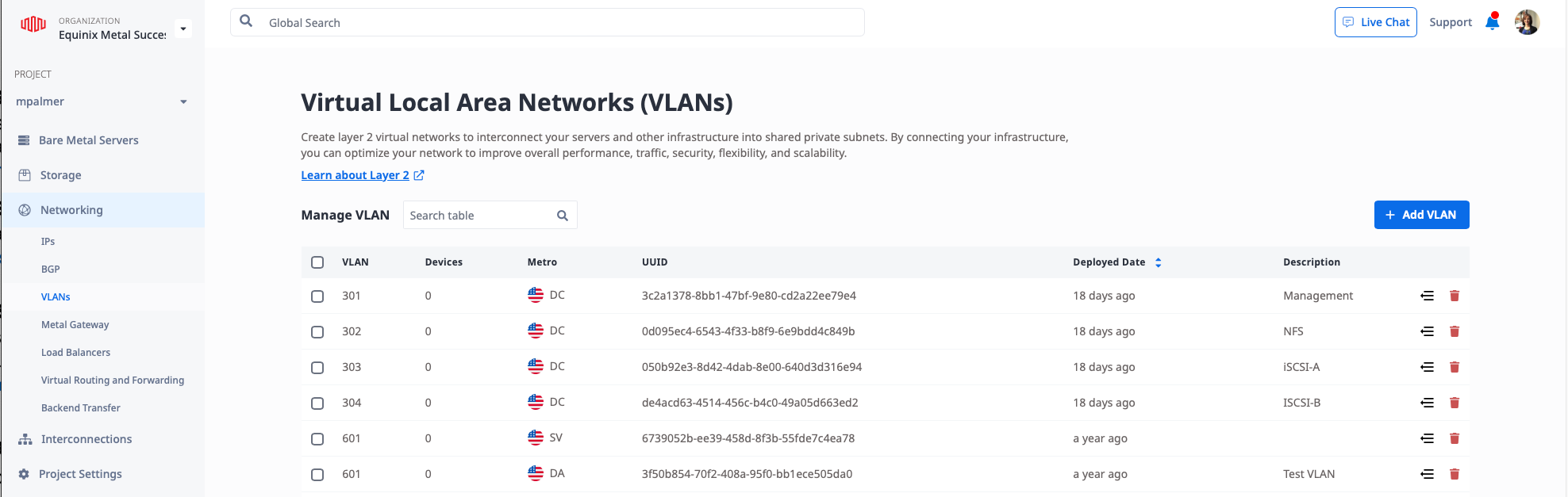 Virtual Local Area Networks (VLANs)