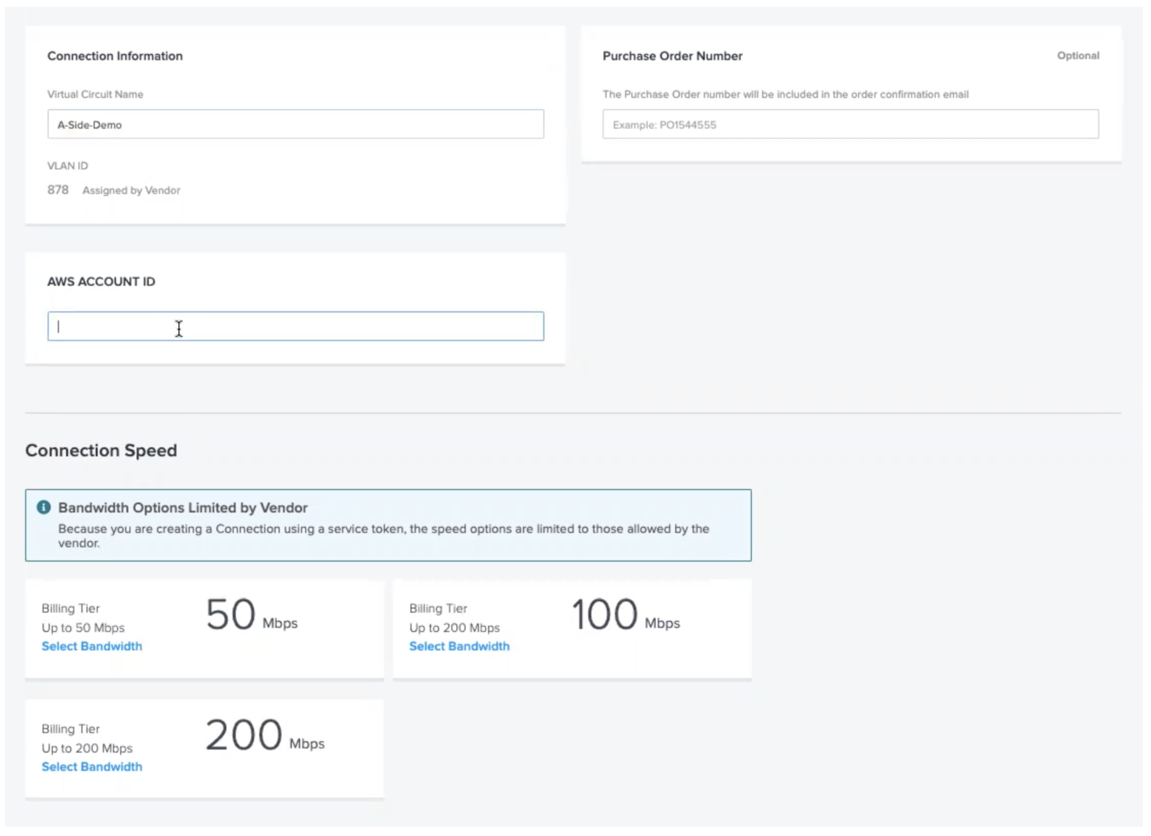 aws account config