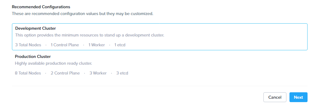 Karbon Development Cluster