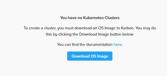 No Kubernetes Clusters